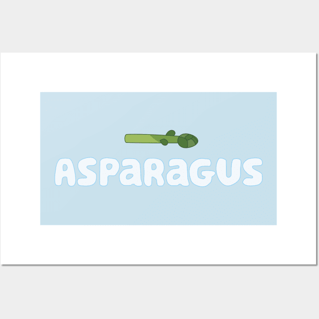 Bluey - Asparagus Wall Art by HighResPrints